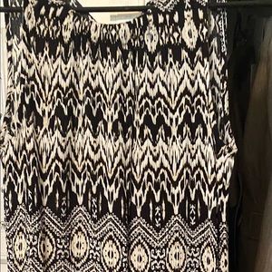 Black and white sun dress